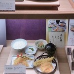 天ぷら新宿つな八 - 天麩羅膳の見本