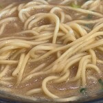 うま屋ラーメン - 麺アップ