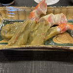 みつき - 蟹味噌漬けの松葉蟹