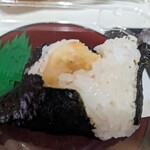 田舎屋弁当 - この【透けない】肉厚の海苔と、小ぶりだけど味わいのある小エビ天が善きかな
