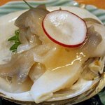 あじ彩 - あじ彩 「ホッキ刺し」