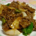 于之家 - 牛肉のオイスターソース炒め