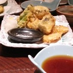 桃酔 - いわしの梅肉揚げ