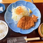 とんとん農場レストラン - ロースかつセット　1900円