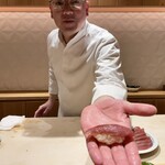 銀座 しのはら - 鮪の赤身握り