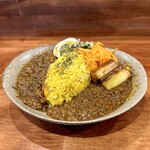 spice curry monday - ネギと鶏挽肉の和風キーマカレー