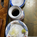 Motooka - 十割蕎麦は最初は真珠塩で！