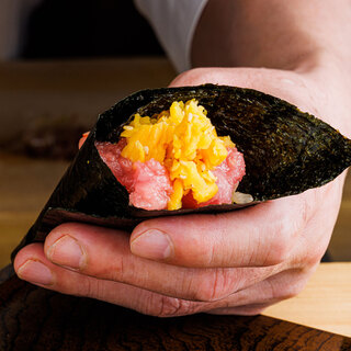 Traditional standing sushi that inherits the DNA of the famous restaurant [Ginza Onodera]