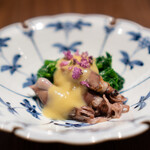 和食しんくろ - 富山県蛍烏賊 菜の花、酢味噌