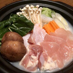 地鶏と徳島県産 阿波尾鶏の水炊き いち藤 - 