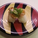 かっぱ寿司 - 蝦夷あわび焦がし醤油炙り 330円(税込363円)