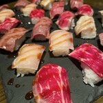 個室居酒屋 肉寿司食べ放題 まいた - 