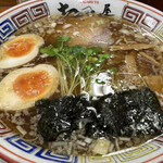 ちばき屋 - 支那そば煮玉子のせ 950円