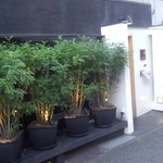 お洒落な外観。