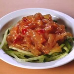中华海蜇拌黄瓜