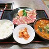 安楽亭 - カルビ＆ユッケジャン定食1738円税込ｗ