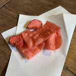 茶房Batik - 苺の和菓子(おまけ)