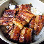 特上うな丼アップ