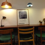 ELK KAFFE - とってもオシャレな店内ですね♪