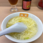 中華食堂 桃源 - 小玉子スープ