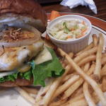 月変わりのプレミアムWジャックチーズバーガー、プレート980円