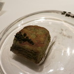 フロリレージュ - 黒オリーブで作った柔らかいプディング風。