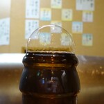 光村 - 中瓶ビールの泡