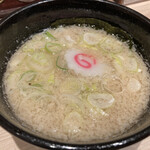 頑者製麺所 - つけ汁アップ