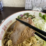 E・Y竹末 - 脂のしっかりのった豚バラチャーシューは相変わらず美味い♪