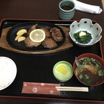 魚亭　岡ざき - 鮪ほほ肉ステーキ定食