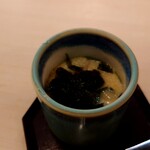 えびず - お通しの茶碗蒸し