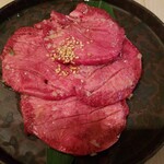 焼肉 胡蝶 - 上タン塩