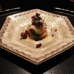 薪鳥新神戸 - 兵庫 松風地鶏 鶏わさ（胸肉 + ささみ）