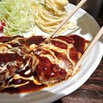 喫茶 寿々 - 煮込みハンバーグ定食（大盛）850円