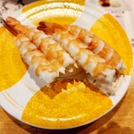 Kaito - 海都の湯がし海老！いかにもギシギシしてそう、歯ごたえ花丸！これ220円なら全然アリですよ