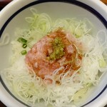 上野 味喜庵 - ネギトロ丼