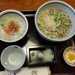 上野 味喜庵 - ざる蕎麦とネギトロ丼ランチ