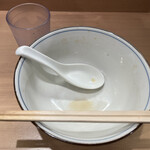 らぁ麺 くろ渦 - ご馳走様でした！