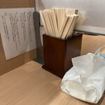 らぁ麺 くろ渦 - 卓上調味料一切無し！