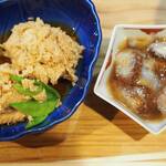 卓 - 真子の煮付け、ナマコその２