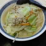 山田うどん - 野菜たっぷりタンメン