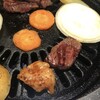 肉の館 羅生門 - ランチ定食の一部