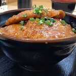 とんかつ はまや - タレかつ丼(普通) 横