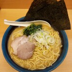 無邪気 - ラーメン(太麺・大盛)麺固め780円(2023年4月5日)