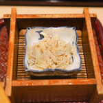 すし 良月 - 毛蟹蒸寿司