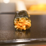すし 良月 - うに巻き