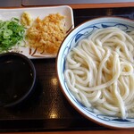 丸亀製麺 - 釜揚げうどん大半額 200円