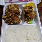 ほか弁 日本亭 - 料理写真:デカ3弁当 750円