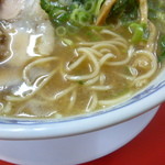 麺とスープ