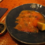 Ata - スウェーデン産の生スモークサーモン、ロイロムを添えて1